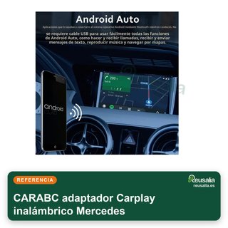 CARABC adaptador Carplay inalámbrico Mercedes