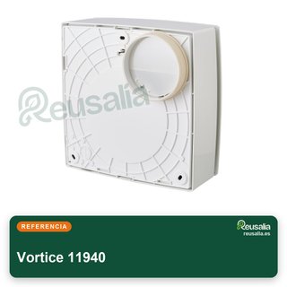 Vortice aspirador centrífugo conductos cuadrados