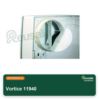 Vortice aspirador centrífugo conductos cuadrados