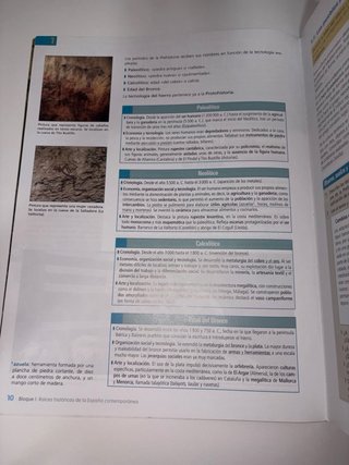 Historia de España, Bachillerato 2