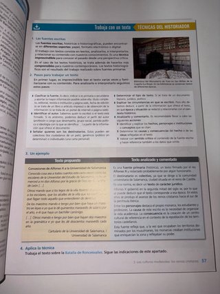 Historia de España, Bachillerato 2