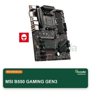 MSI B550 GAMING GEN3 placa base Ryzen