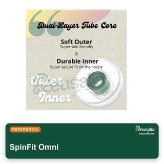 SpinFit Omni almohadillas silicona auriculares