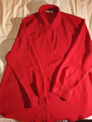 Blusa crep SISTER roja talla XXL