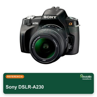 Sony DSLR-A230 cámara réflex digital CCD