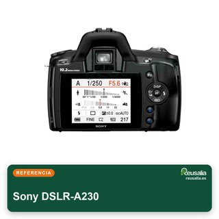 Sony DSLR-A230 cámara réflex digital CCD