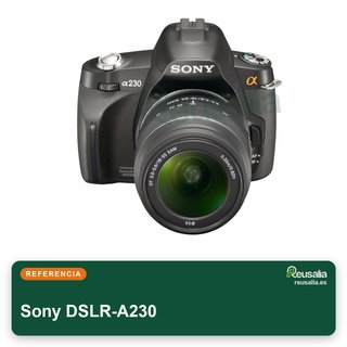 Sony DSLR-A230 cámara réflex digital CCD