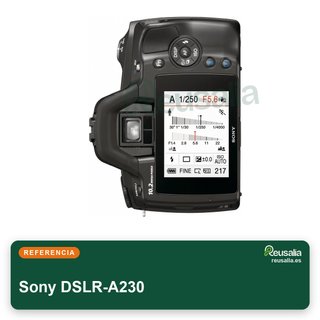 Sony DSLR-A230 cámara réflex digital CCD