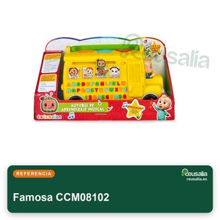 Famosa CCM08102 CoComelon autobús musical luces