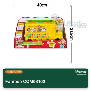 Famosa CCM08102 CoComelon autobús musical luces