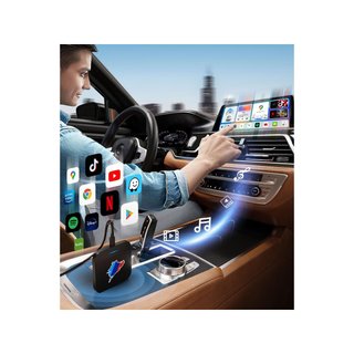 TIMEKNOW R816 4+64GB adaptador inalámbrico CarPlay