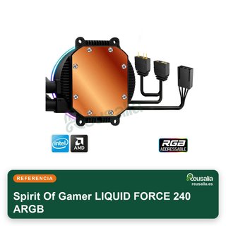 Spirit Of Gamer LIQUID FORCE 240 ARGB kit