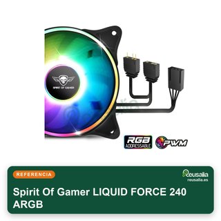 Spirit Of Gamer LIQUID FORCE 240 ARGB kit