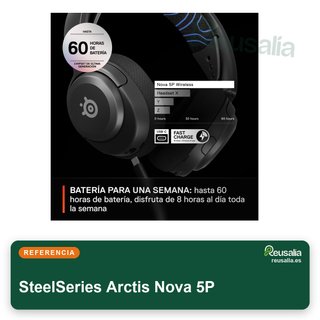 SteelSeries Arctis Nova 5P cascos inalámbricos PS5