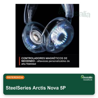 SteelSeries Arctis Nova 5P cascos inalámbricos PS5