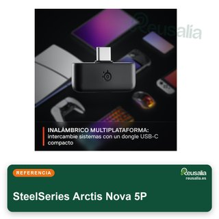 SteelSeries Arctis Nova 5P cascos inalámbricos PS5