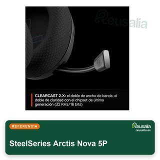 SteelSeries Arctis Nova 5P cascos inalámbricos PS5
