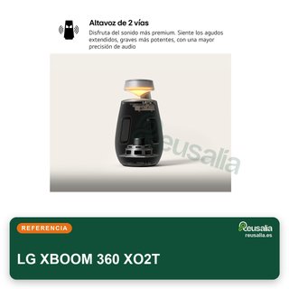 LG XBOOM 360 XO2T altavoz portátil 360º