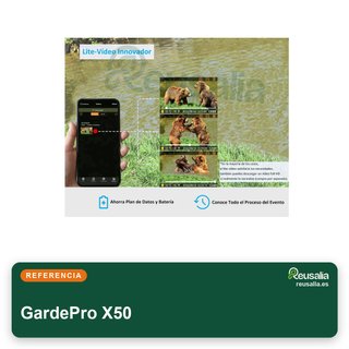 GardePro X50 cámara caza 4G 32MP 1296p