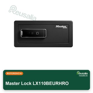 Master Lock LX110BEURHRO caja fuerte biométrica
