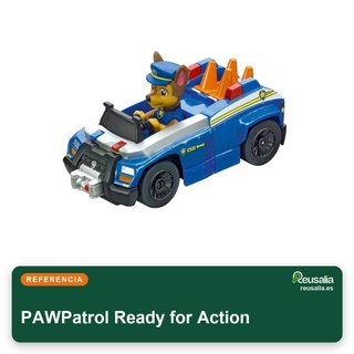 PAWPatrol Ready for Action pista coches niños