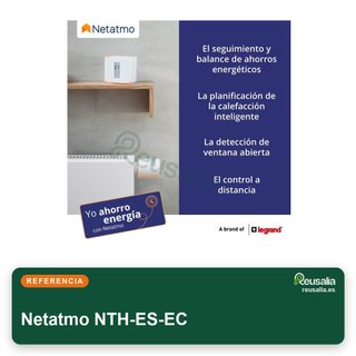 Netatmo NTH-ES-EC termostato inteligente ahorro