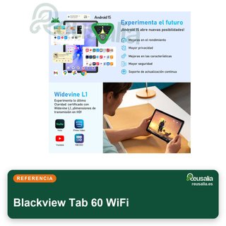 Blackview Tab 60 WiFi 128GB Tablet Android 15