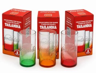 Vasos Coca-Cola Burger King Coleccionables