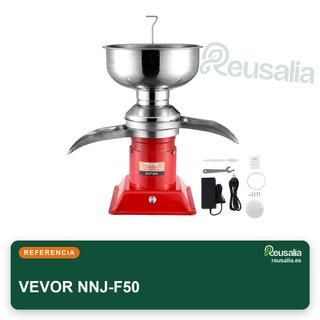 VEVOR separador leche centrífugo 30W acero