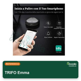 TRIFO Emma Robot aspirador potente control app