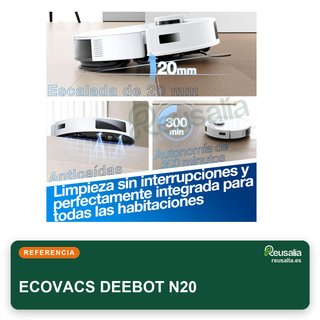 ECOVACS DEEBOT N20 robot aspirador limpieza