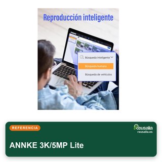 ANNKE 3K/5MP Lite grabador DVR seguridad cámaras