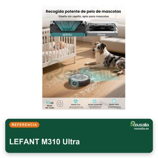 LEFANT M310 Ultra robot aspirador fregasuelos