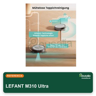 LEFANT M310 Ultra robot aspirador fregasuelos