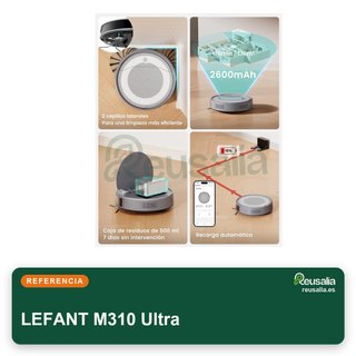 LEFANT M310 Ultra robot aspirador fregasuelos