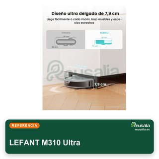 LEFANT M310 Ultra robot aspirador fregasuelos