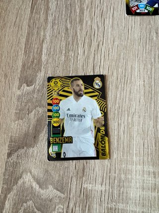 Cromo Benzema Balón de Oro 20/21