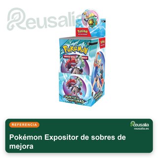 Pokémon expositor sobres mejora cartas