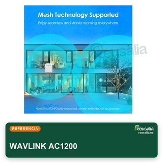 WAVLINK AC1200 repetidor wifi exterior dual banda