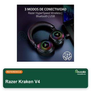 Razer Kraken V4 auriculares gaming inalámbricos