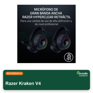 Razer Kraken V4 auriculares gaming inalámbricos