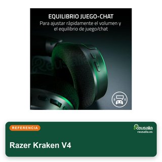 Razer Kraken V4 auriculares gaming inalámbricos