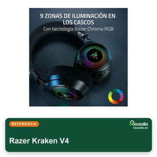 Razer Kraken V4 auriculares gaming inalámbricos