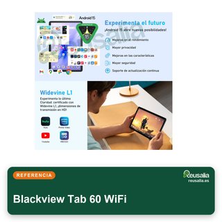 Blackview Tab 60 WiFi 128GB Tablet Android 15