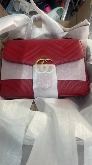 Bolso Gucci GG Marmont Rojo