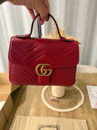 Bolso Gucci GG Marmont Rojo