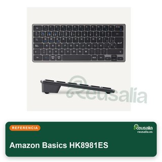 Amazon Basics teclado inalámbrico bluetooth