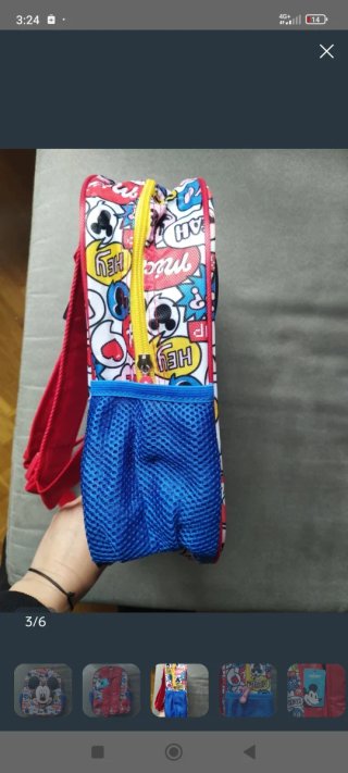 Mochila 3D Disney Mickey Mouse