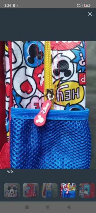 Mochila 3D Disney Mickey Mouse
