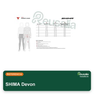 SHIMA Devon pantalón moto mujer ajustado